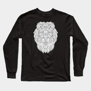 Lion Mandala Long Sleeve T-Shirt